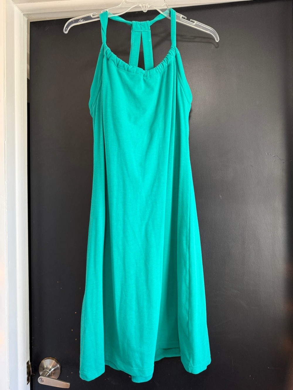 Prana Teal Halter Midi Dress